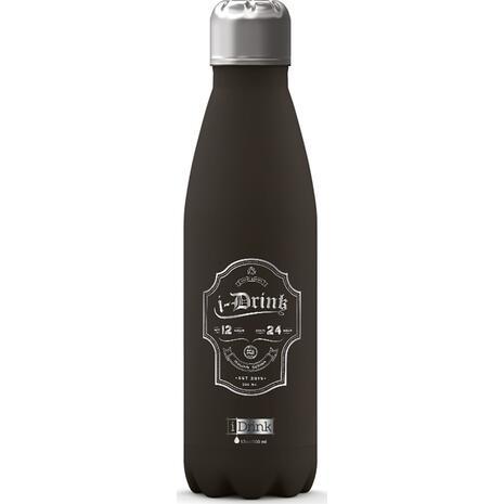 Μπουκάλι θερμός i drink id0039 therm bottle 500ml blck lab